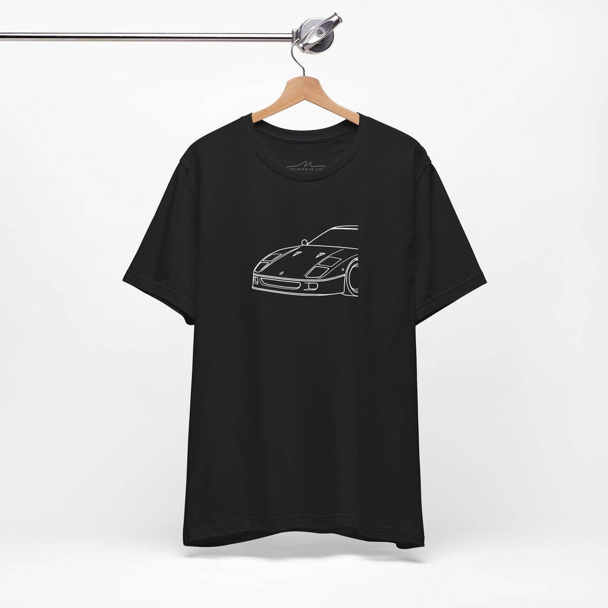 F40 Side-View Silhouette T-Shirt | Supercar Graphic Tee