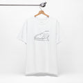 F40 Side-View Silhouette T-Shirt | Supercar Graphic Tee