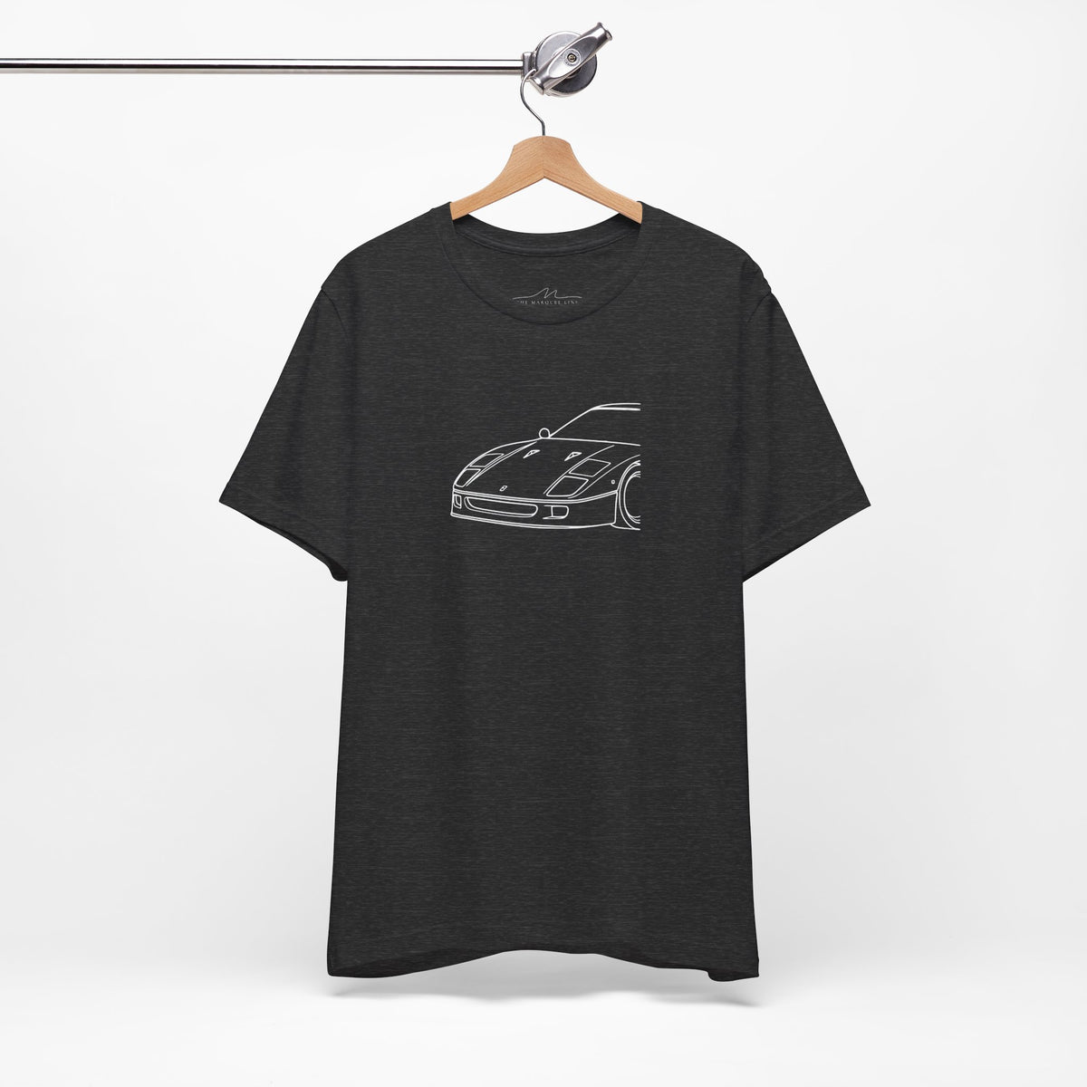 F40 Side-View Silhouette T-Shirt | Supercar Graphic Tee