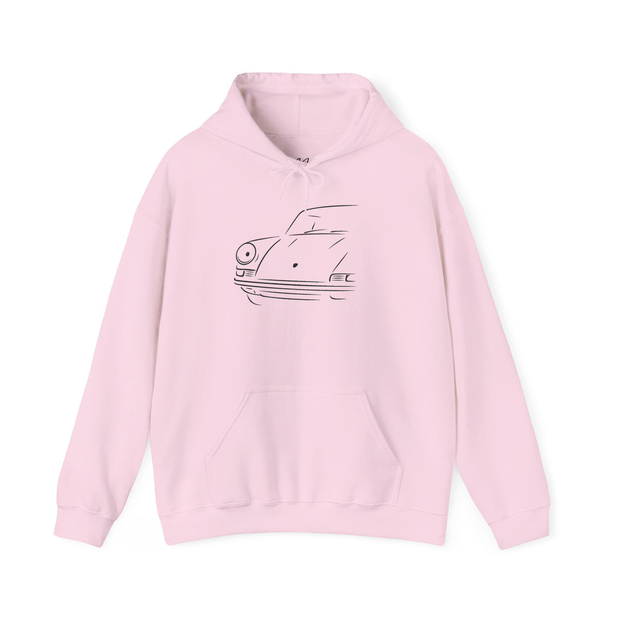 Half front 911 Coupe — Modern Classics Edition Hoodie