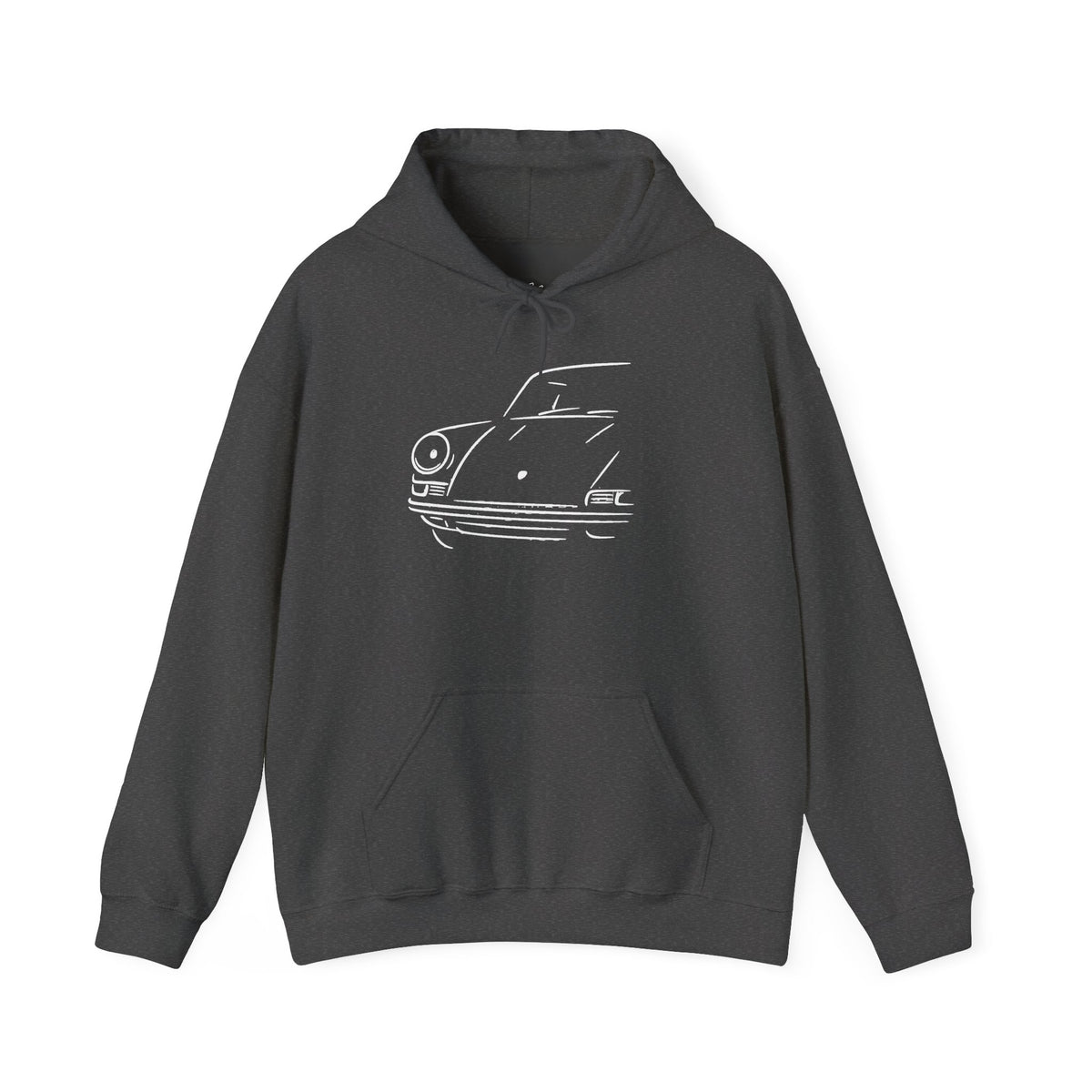 Half front 911 Coupe — Modern Classics Edition Hoodie