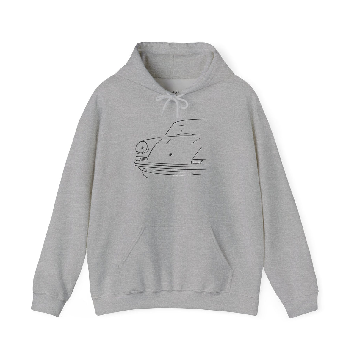 Half front 911 Coupe — Modern Classics Edition Hoodie