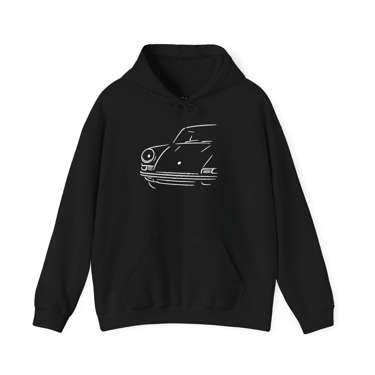 Half front 911 Coupe — Modern Classics Edition Hoodie