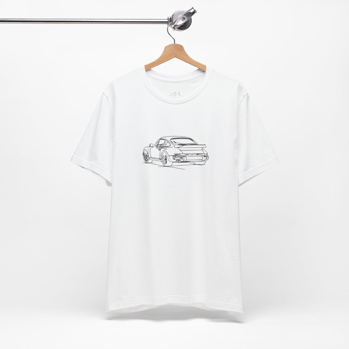 The Sketchbook 911 - Hand-Drawn Vintage Line Art Tee